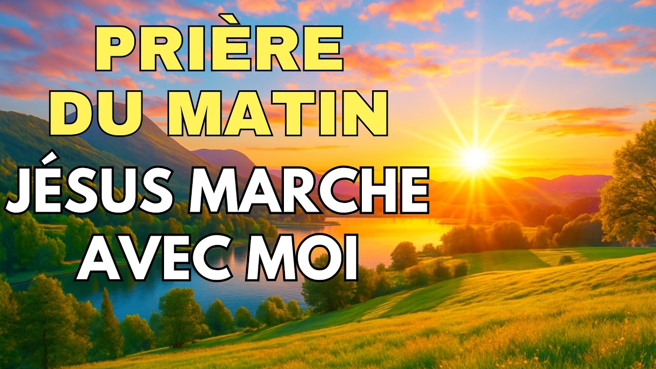 ✨ Pri&egrave;re du Matin du Mercredi de P&acirc;ques | J&eacute;sus marche avec moi sur le chemin ✨