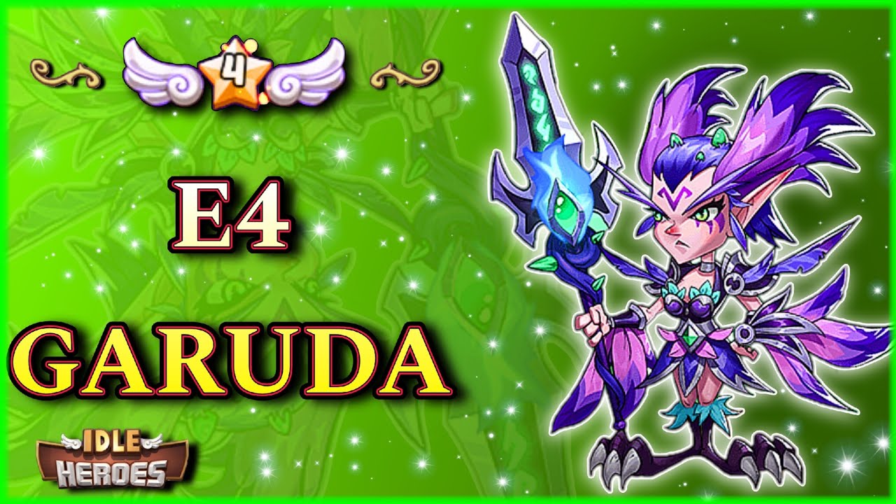 Garuda goes to E4! Almost to the Gate of the Void! - Idle Heroes F2P - Ep25