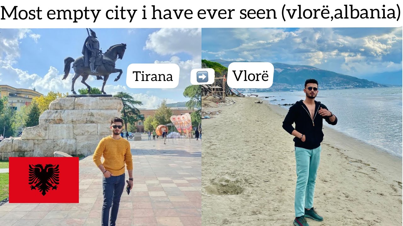 TIRANA to VLORË by bus |Intercity travel in 🇦🇱ALBANIA | INDIAN🇮🇳in ALBANIA 🇦🇱 | vlog - 14