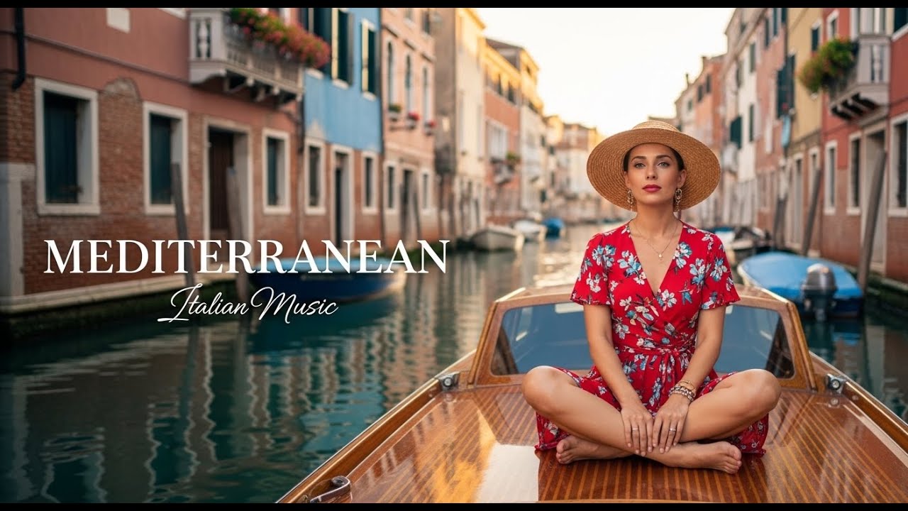 🎶 Italian Greek Mediterranean Chill Music 🌊 Relaxing Sea Views & Summer Mood