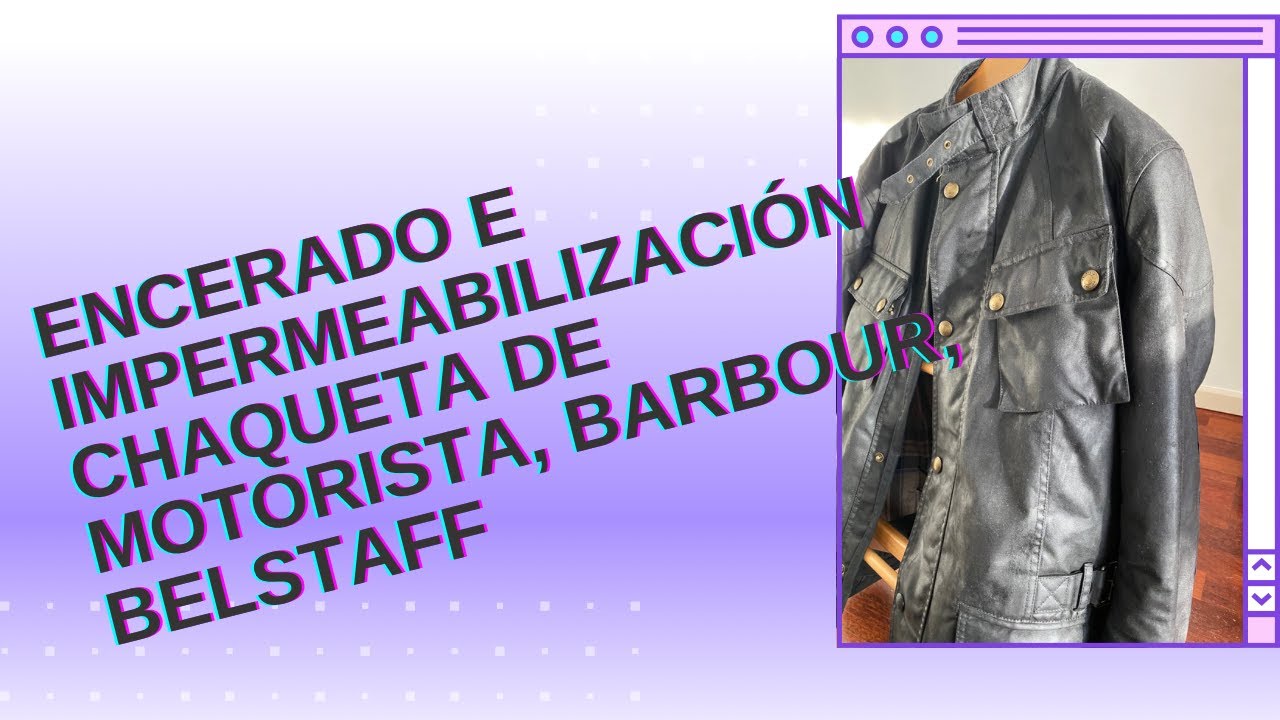 Encerado de chaqueta Belstaff:Barbour