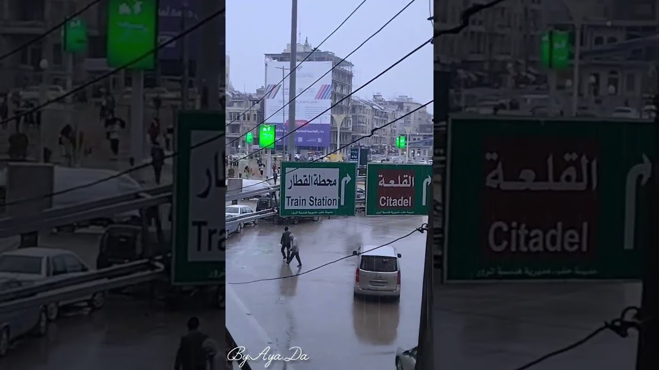ثلوج كثيفة تغطي سماء مدينة حلب❄️ الله يبعت الخير 🤍#حلب #سوريا #سورية #aleppo #syria #Aleppo