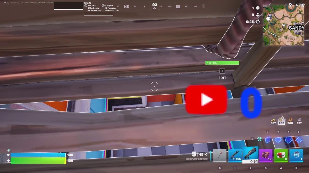 Trying to hit dimond in fortnite