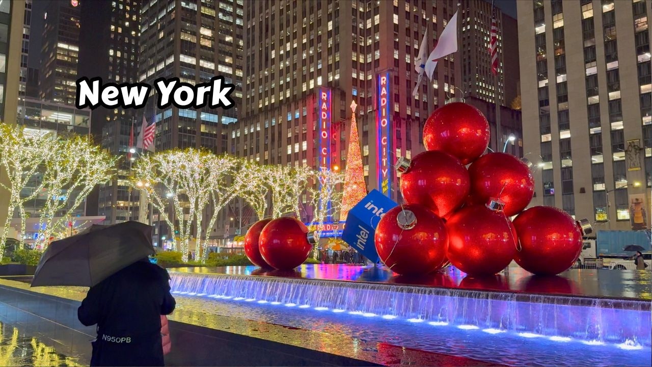 Travel To NYC Christmas Walk 2025 New York City