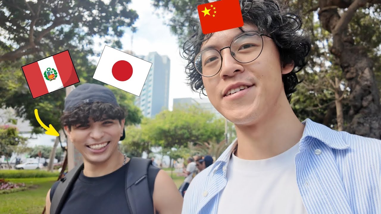 CHINO conoce a un PERUANO-JAPONÉS en LIMA🇨🇳🇵🇪🇯🇵 | Historia Real