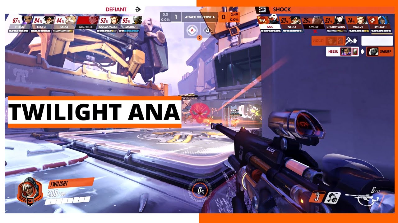 TWILIGHT ANA POV | Playoffs - SF Shock vs Toronto Defiant | OWL Season 2021