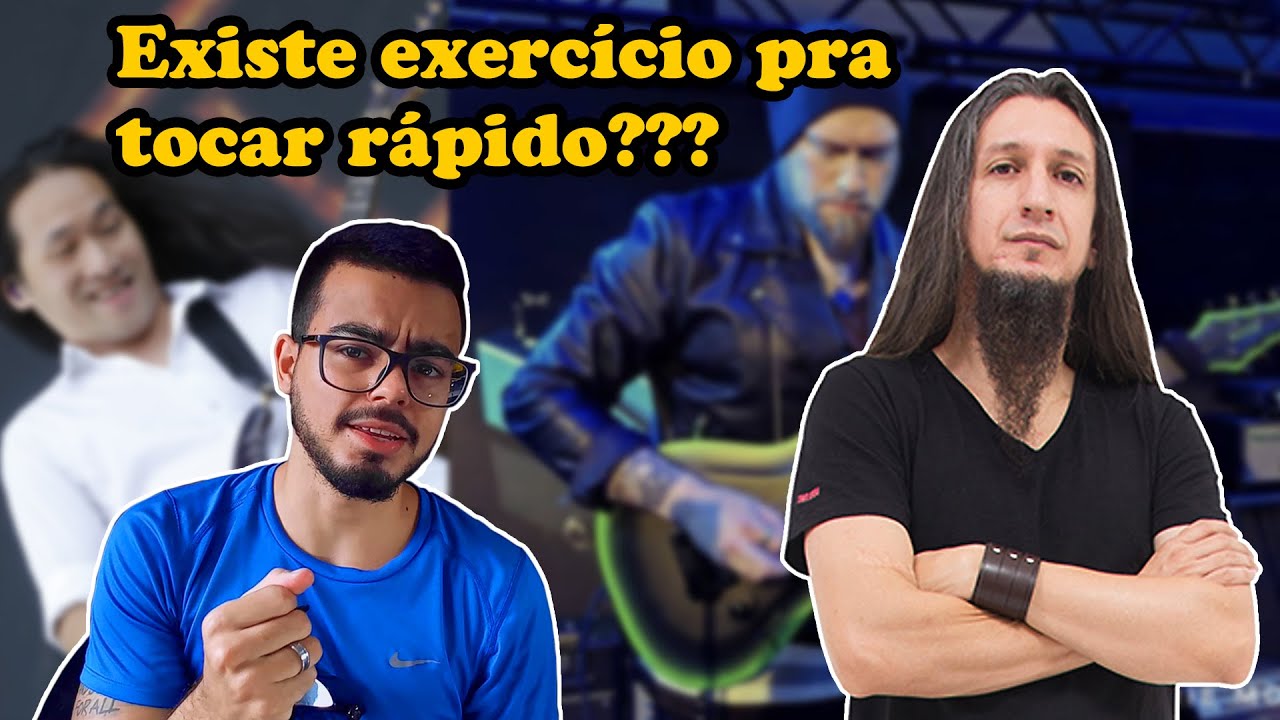 EXERCÍCIO PRA TOCAR RÁPIDO NA GUITARRA!!