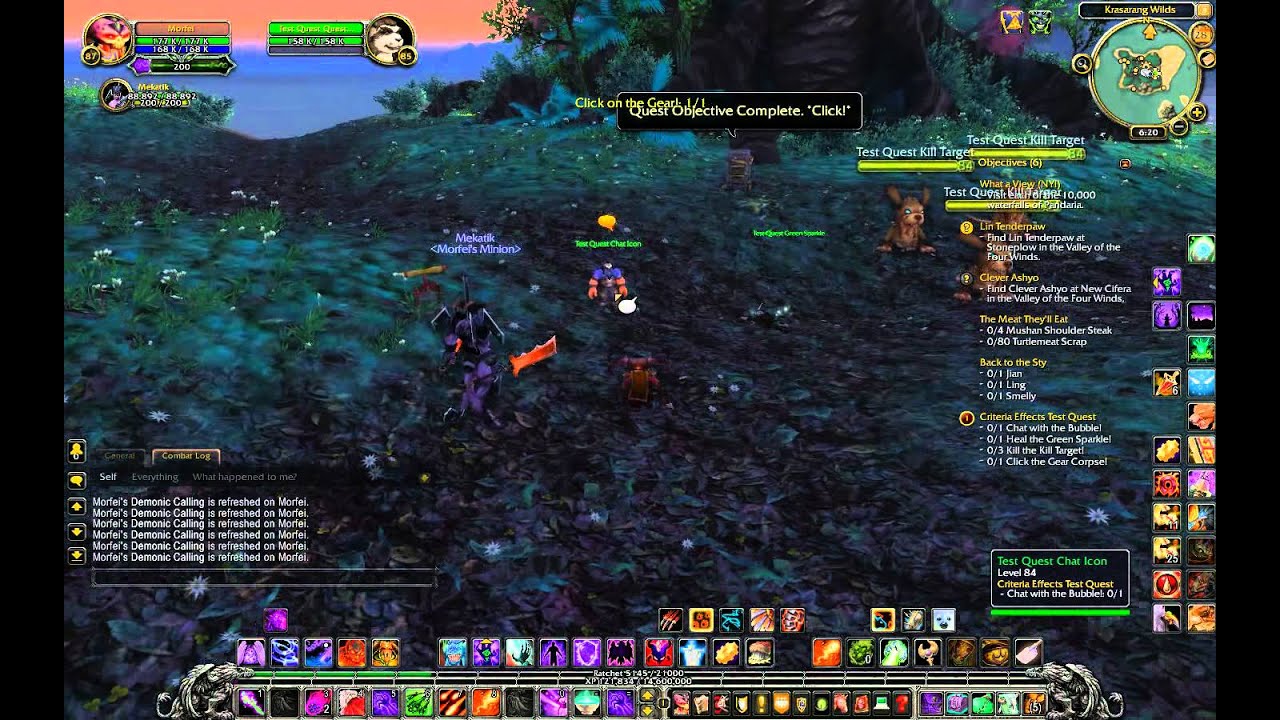 [MoP Beta 15650] Developer's Tests in Krasarang Wilds