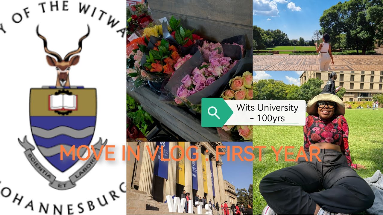 FIRST YEAR MOVING INTO UNIVERSITY OF WITS🎓 ¦¦ South African YouTuber🇿🇦