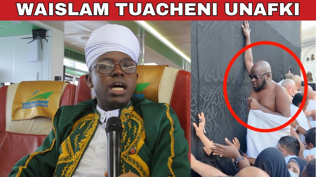 SHEIKH SHARIF awachana makavu masheikh wanao mlaumu MWIJAKU pameanza kuchangamkaa.
