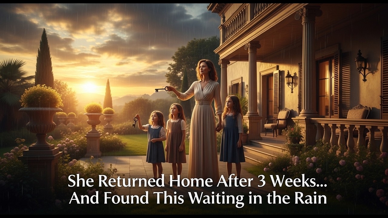 She Returned Home After 3 Weeks… And Found This Waiting in the Rain | Tue Story