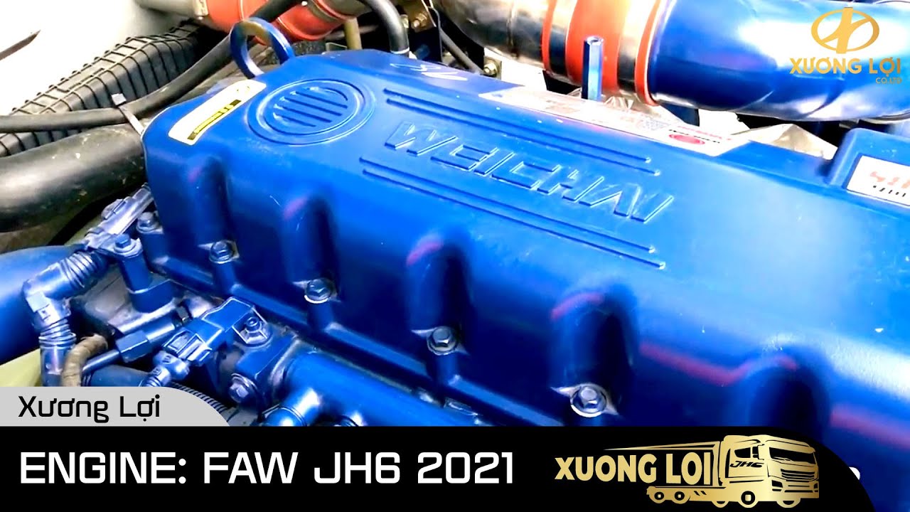 Engine: WEICHAI 430HP - Xuong Loi Faw JH6 - 2021