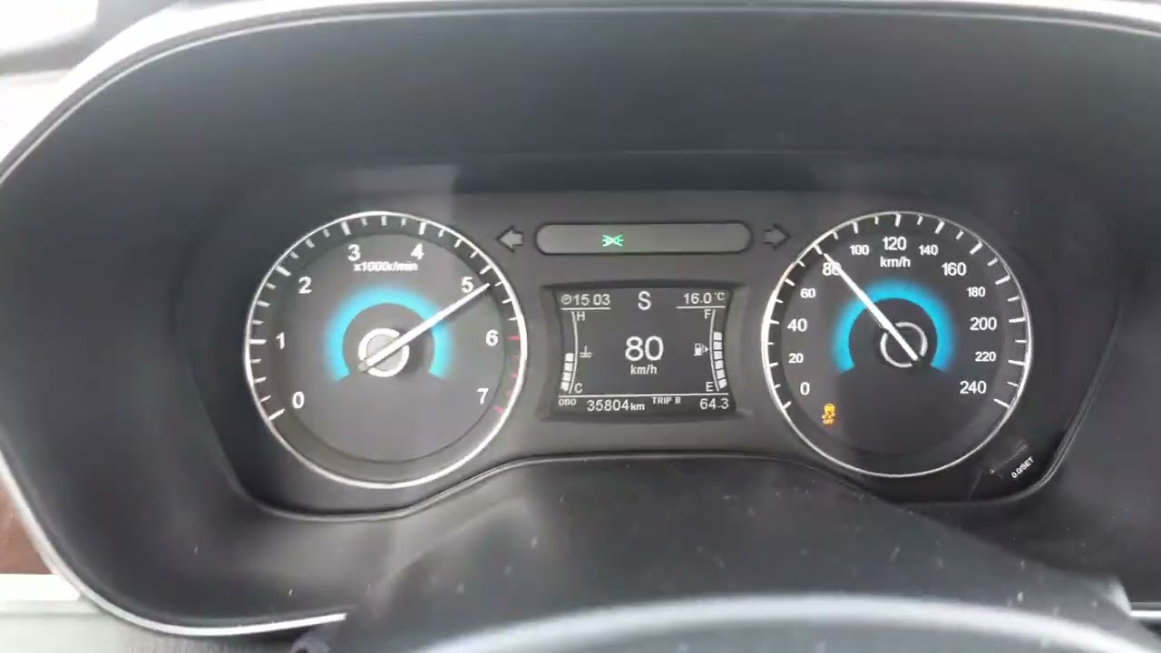 Dongfeng Glory 580 acceleration