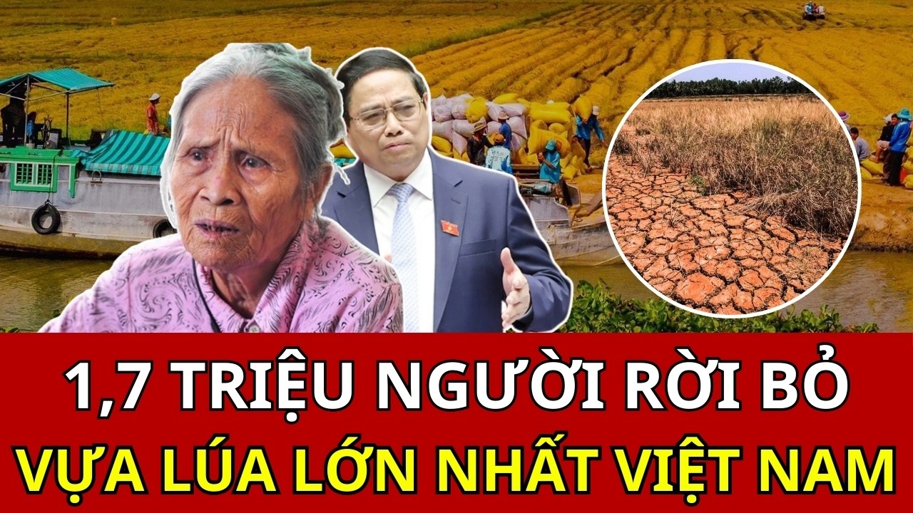 1,7 triệu người bỏ xứ, Đồng Bằng Sông Cửu Long không còn là 