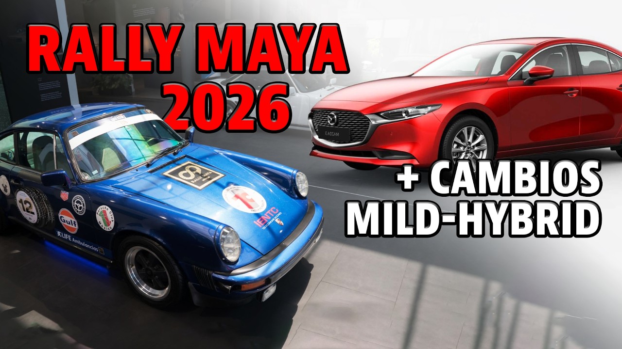 Porsche en Rally Maya México 2026, Autos mild-hybrid y Copa TC2000 | Las Rápidas de 0 a 100