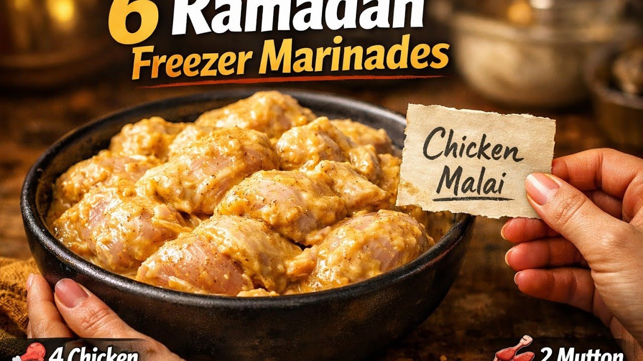 I Prepped 6 Ramadan Freezer Meals So I Don’t Cook Daily
