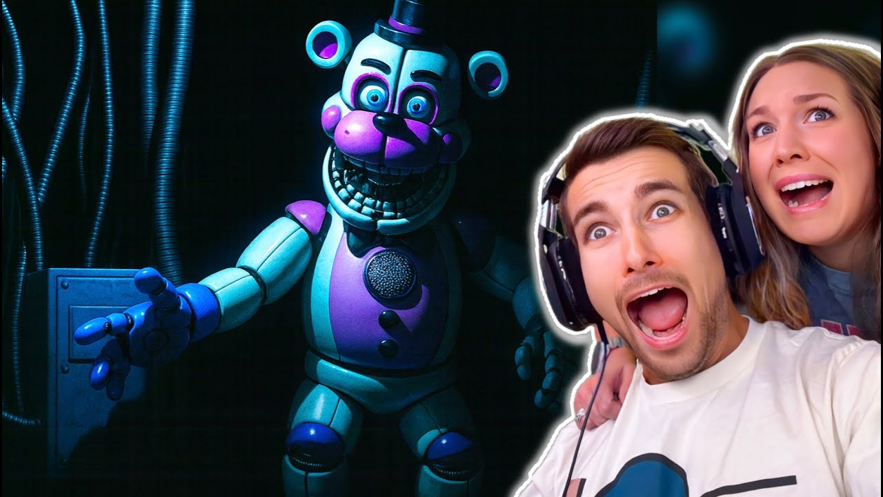These JUMPSCARES Had Us SCREAMING (FNAF Sister Location)