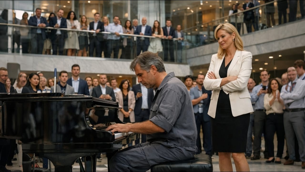 La PDG l’a défié de jouer du piano… personne ne s’attendait à ce qui s’est passé ensuite.