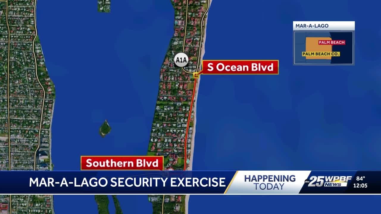 Palm Beach prepares for President Trump's arrival