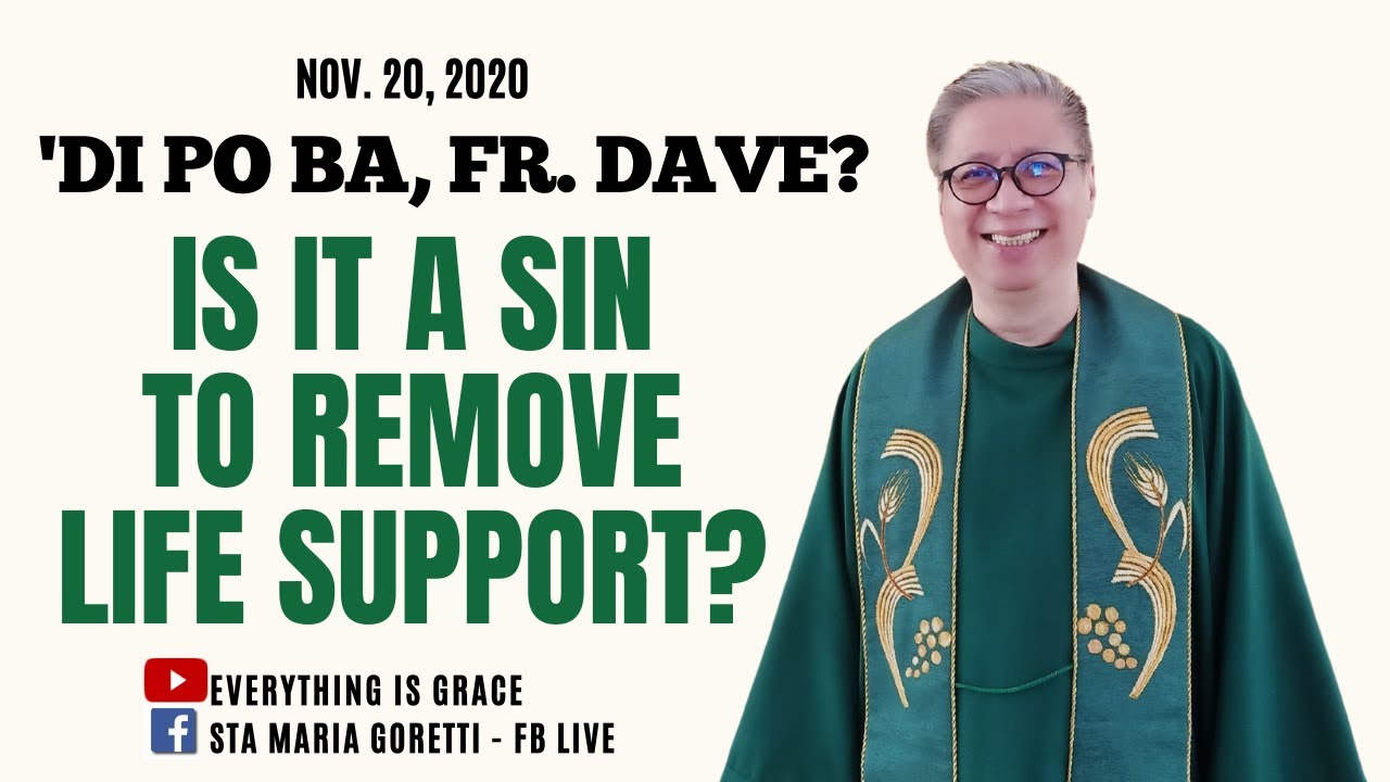 #dipobafrdave (Ep. 130) - IS IT A SIN TO REMOVE LIFE SUPPORT?