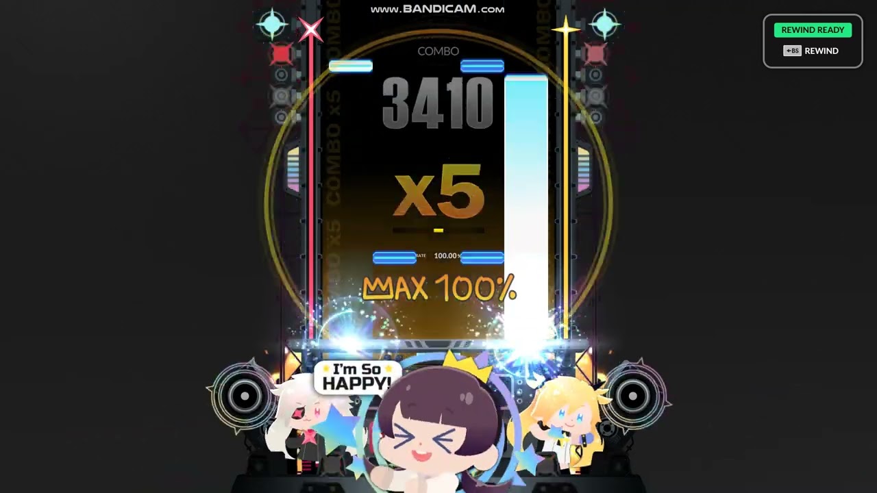 DJMAX 퍼펙 연습 - Bye bye love 5key