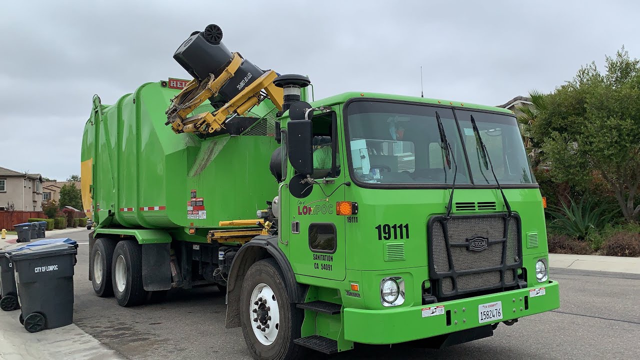 City of Lompoc | Rapid Rail Garbage Trucks