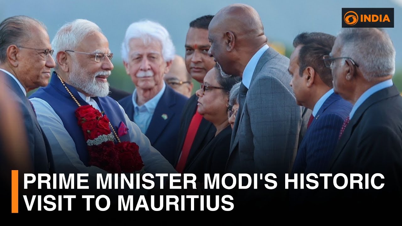 Prime Minister Modi's Historic Visit to Mauritius | Latest Updates | DD India News Hour
