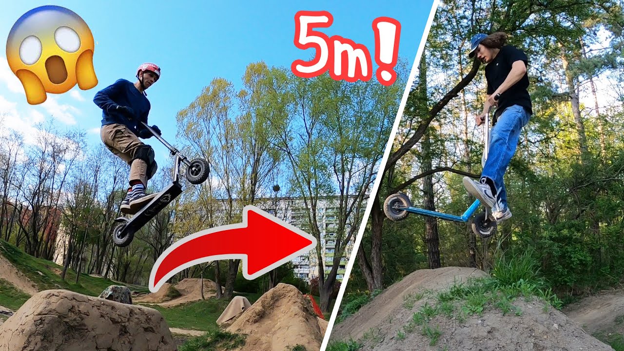 Hulajnoga terenowa vs dirty! 🛴Nasza nowa zajawka! 🔥