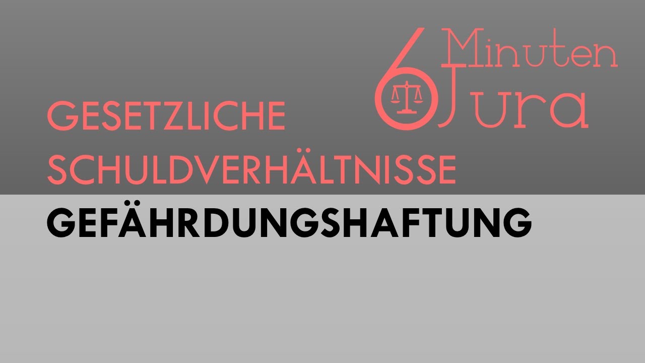 Gef&auml;hrdungshaftung