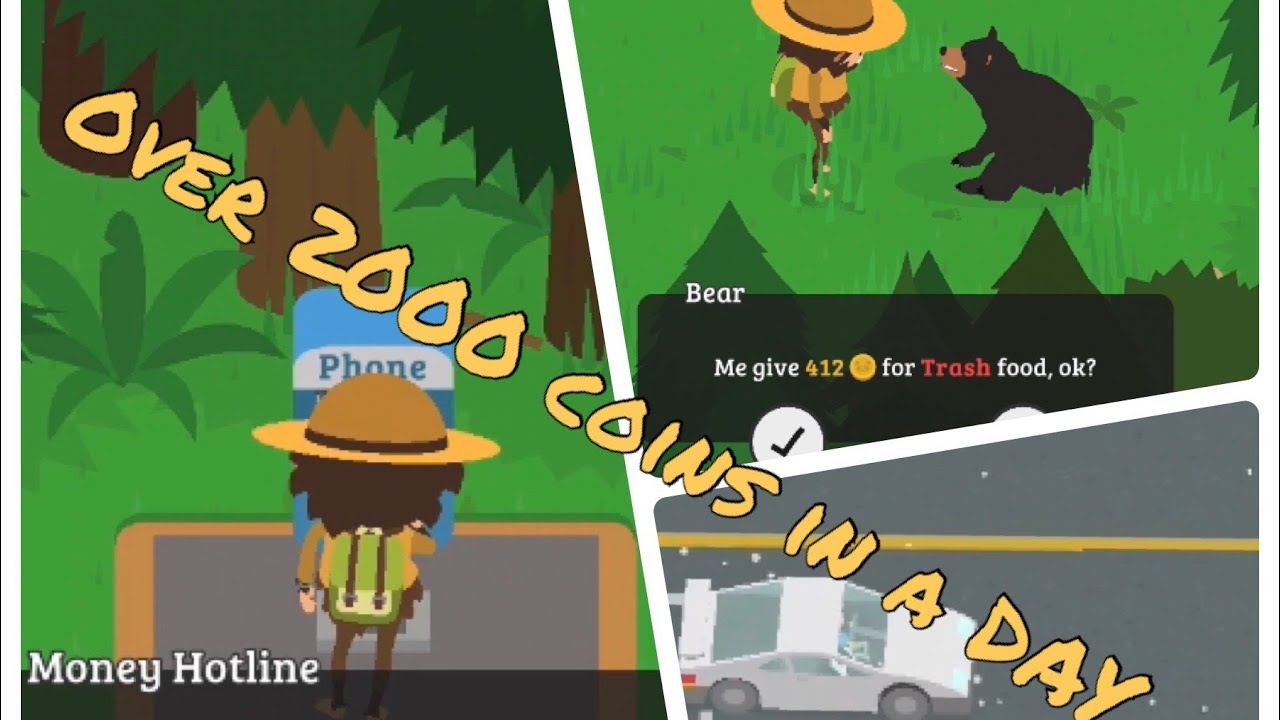 Денежные хаки в Sneaky Sasquatch