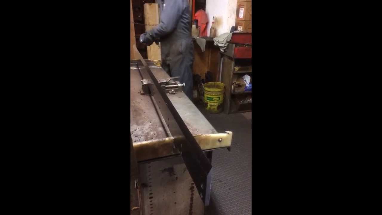 Hand Honing an Olympia Resurfacer Blade