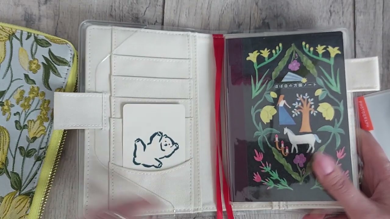 Обзор блокнота и обложки hobonichi для личного дневника.