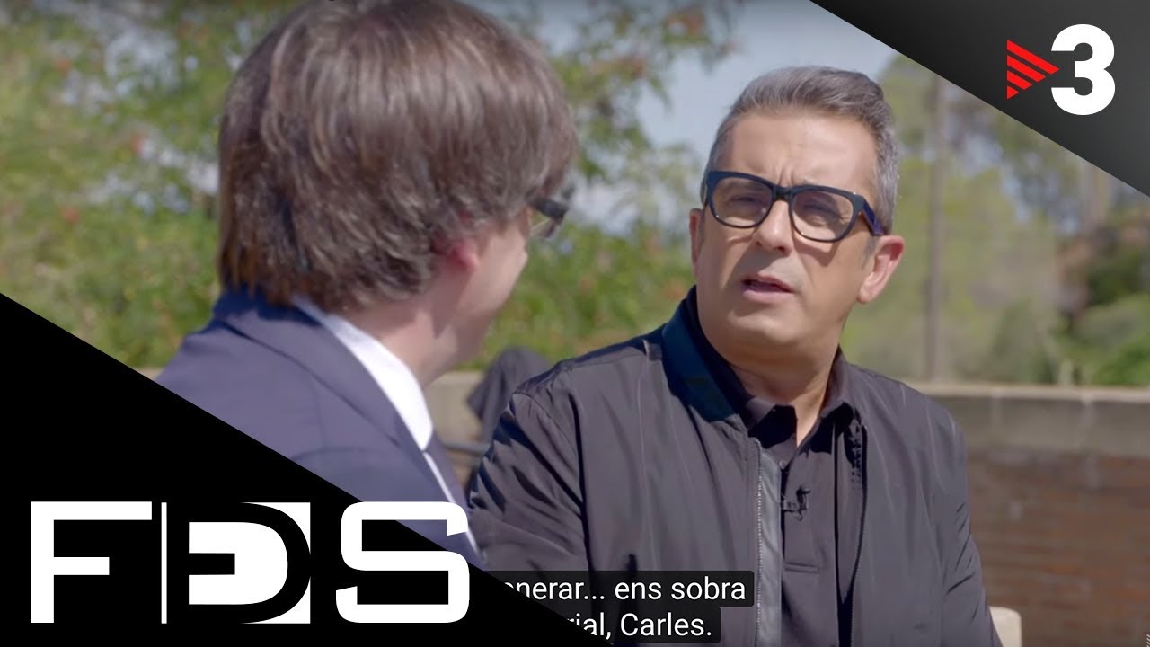 Andreu Buenafuente i Carles Puigdemont a Fora de sèrie