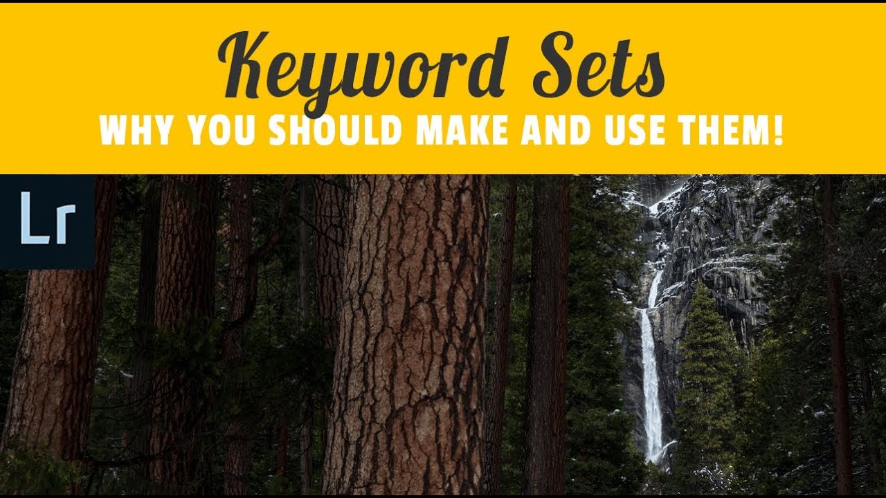 What are Keyword Sets in Lightroom