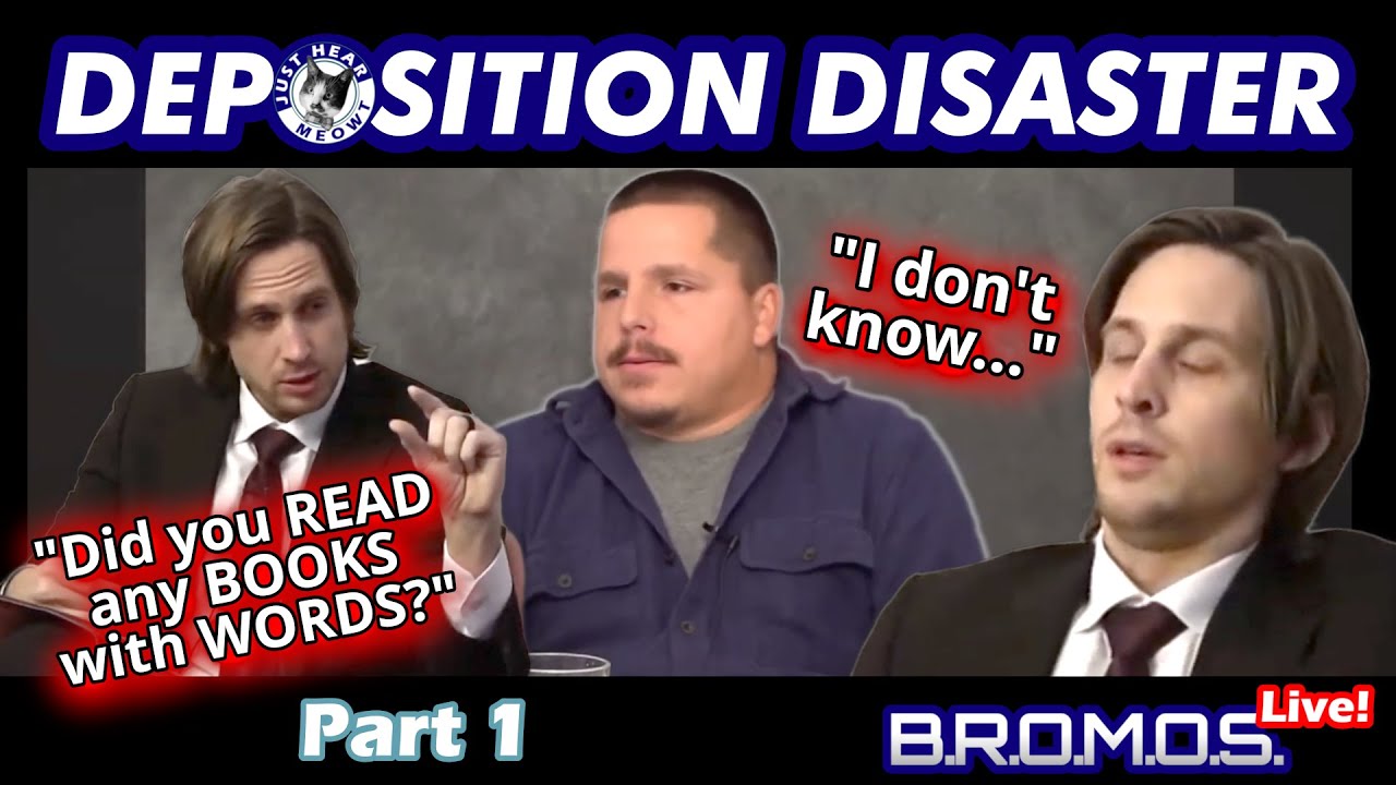 Truck Driver DESTROYED in Deposition - and it is HILARIOUS w/ @ExDerek