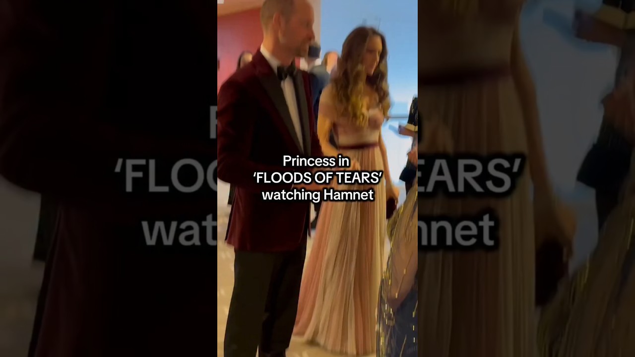 #PrincessofWales was in floods of tears after watching Hamnet #shorts