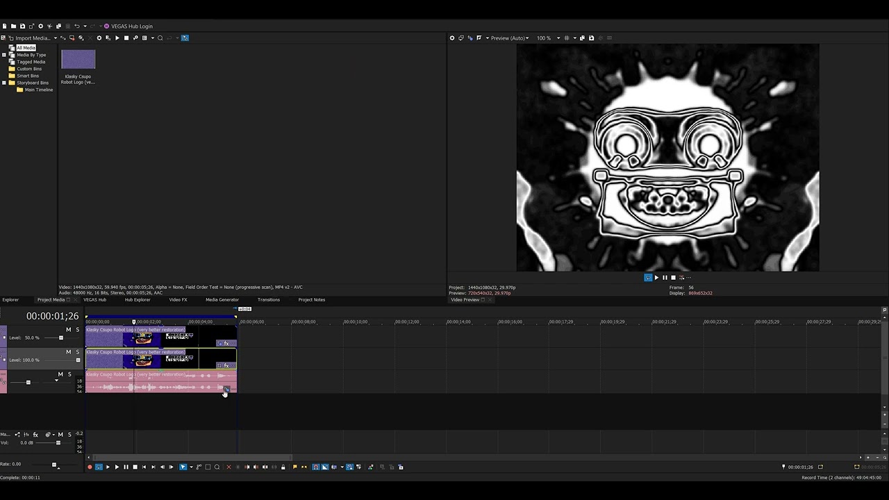 How To Make MirroAnOtheZebrafy On Vegas Pro