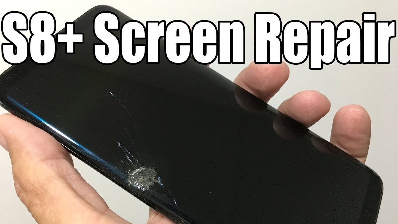 Best Samsung S8 Plus lcd and back glass replacement start to finish complete.
