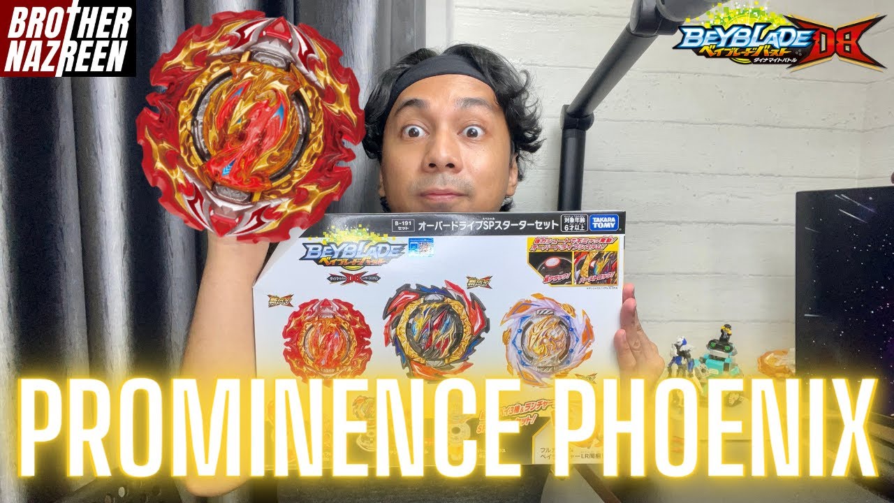 PHOENIX BARU! B-191 Prominence Phoenix | Beyblade Burst Dynamite Battle Unboxing & Review
