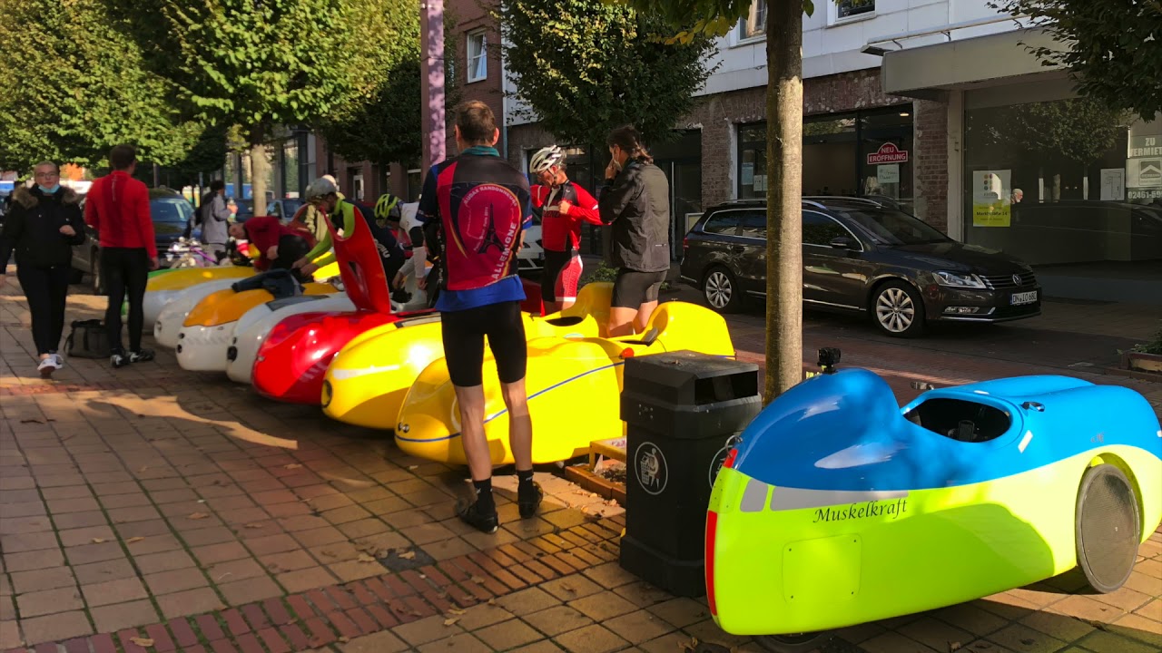 10 Velomobile im Kohleland