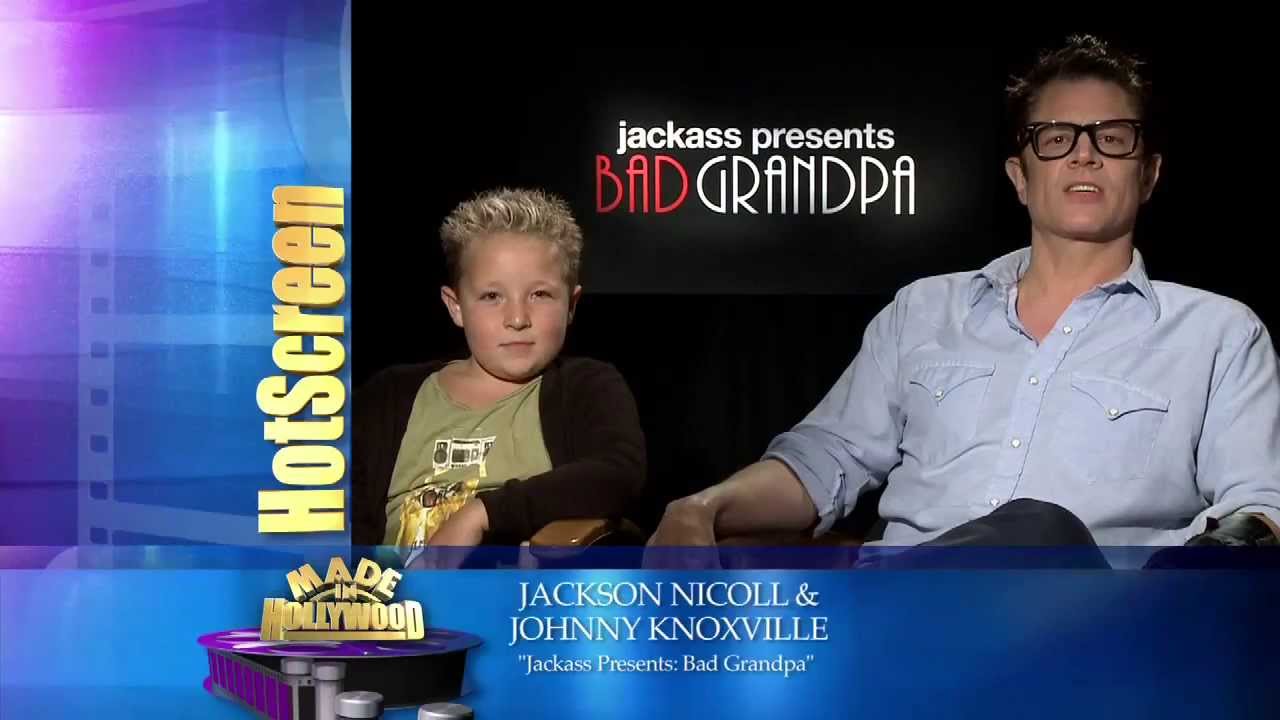 Johnny Knoxville & Jackson Nicoll on Bad Grandpa