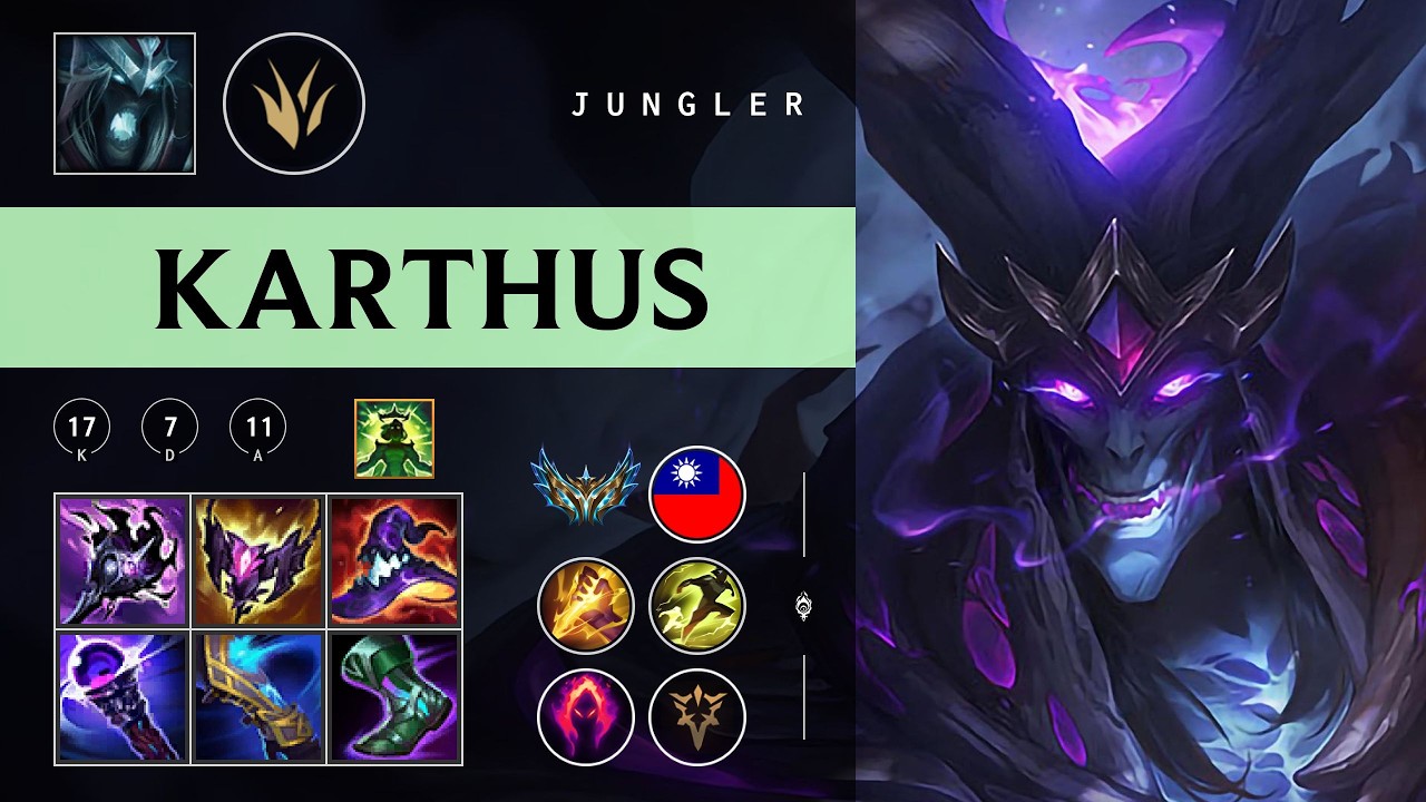 Karthus Jungle vs Kindred - TW Challenger Patch 26.04