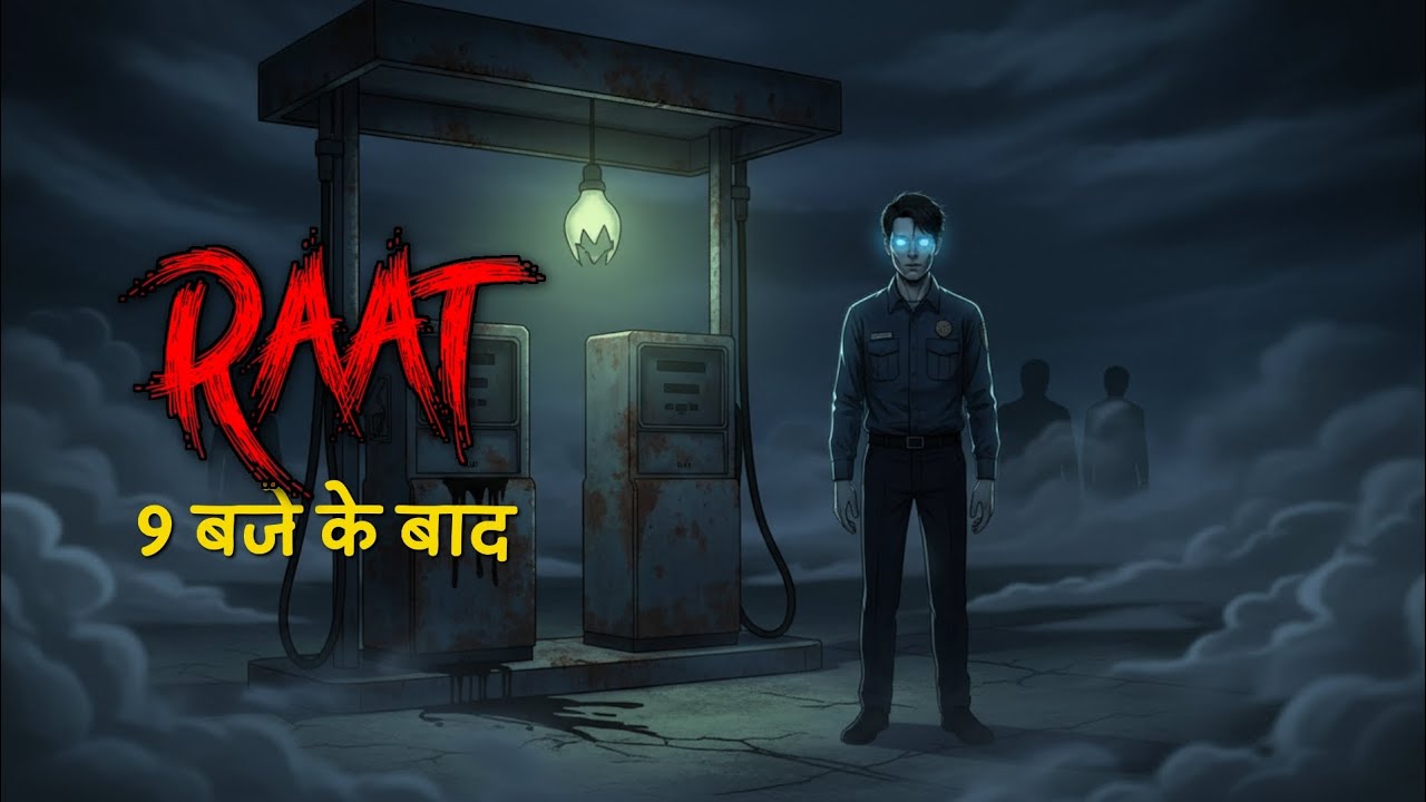 रात के 9 के बाद ये पेट्रोल में | Hindi Horror Animated Story | Bhoot Kahaniya | Real Darawni Kahani 