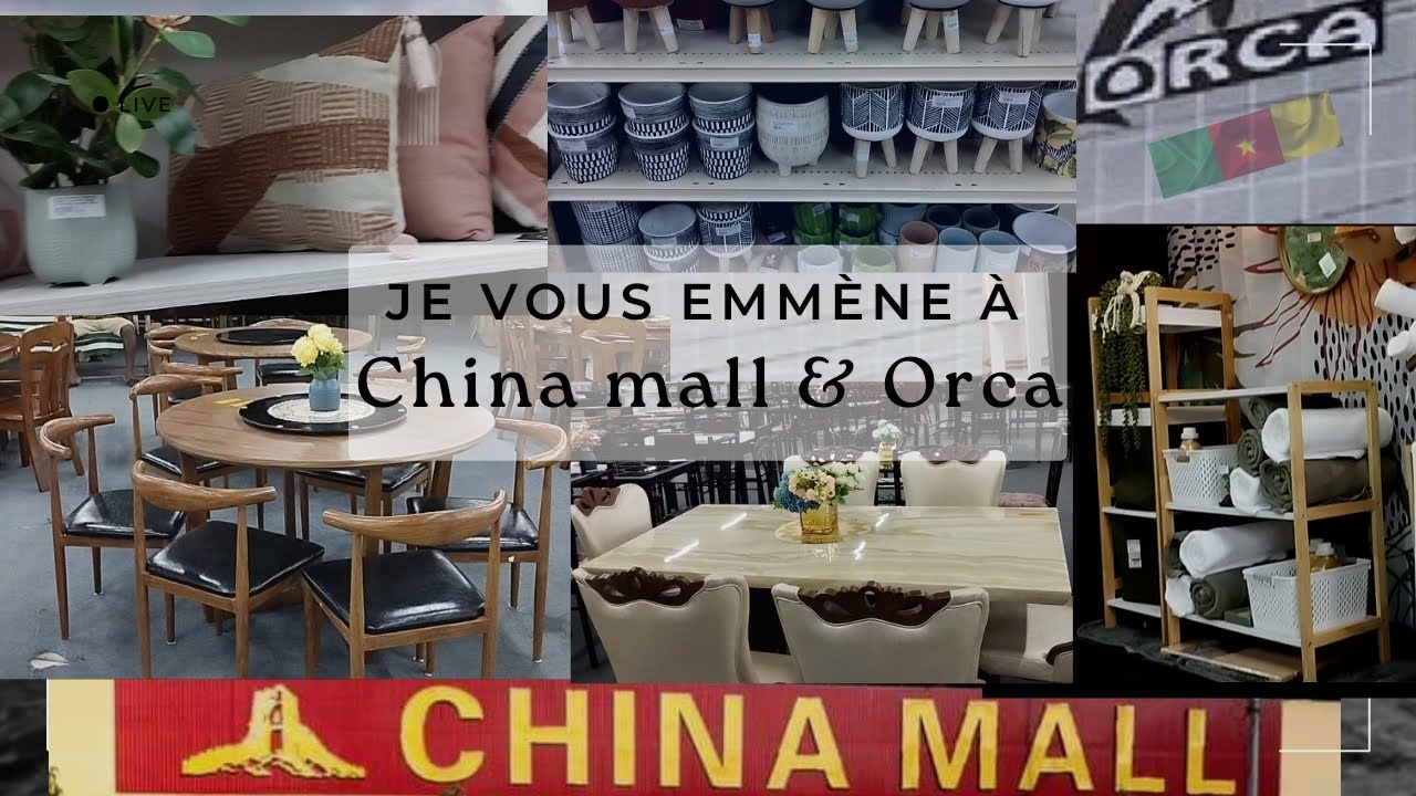 🇨🇲 shopping à CHINA MALL et ORCA: 