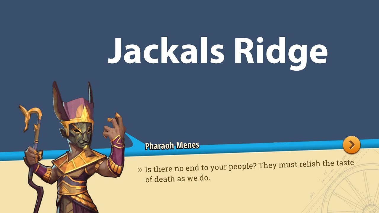 Rise of Cultures Game Jackals Ridge battle 15 Minoan Era