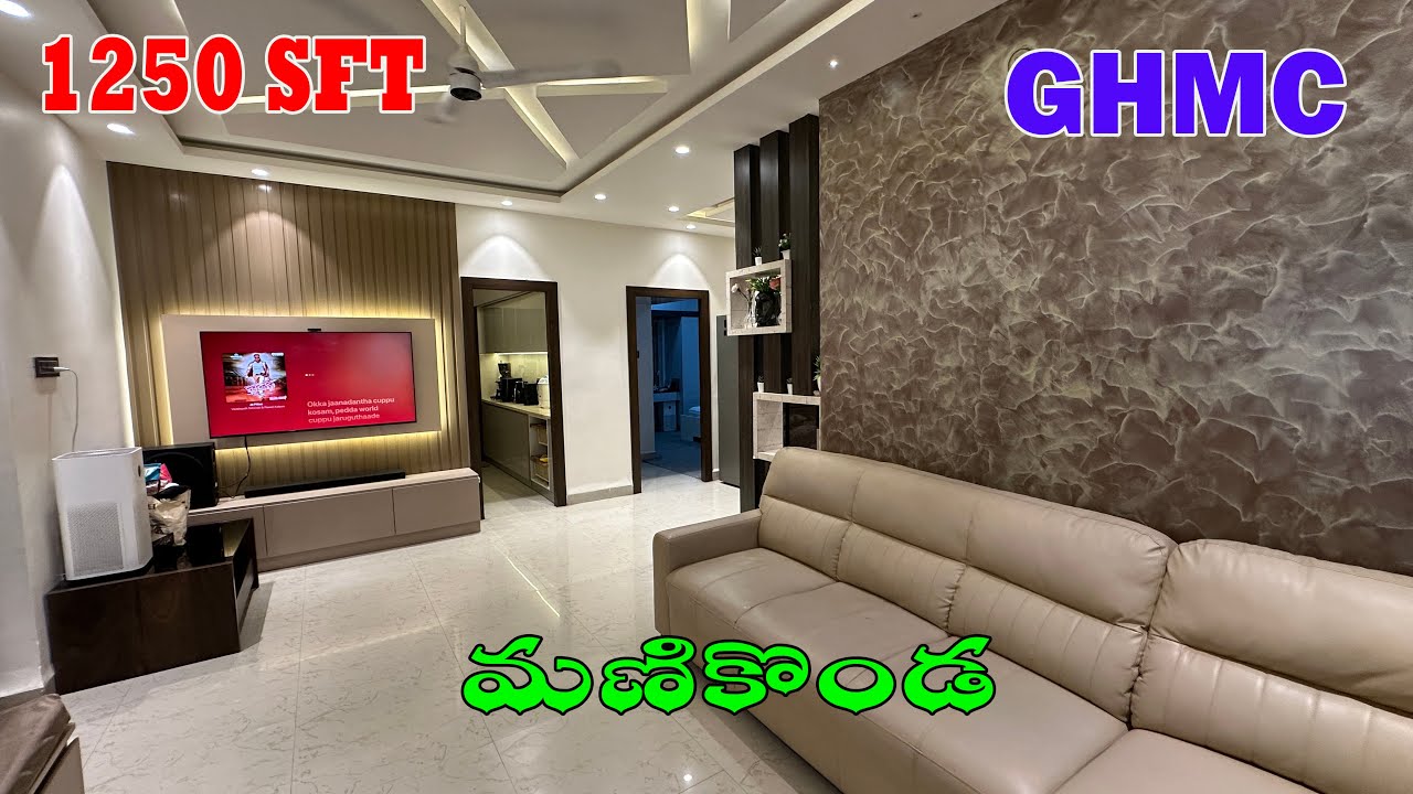 2bhk flat for sale in Manikonda(p712) || 1250 sft ghmc ||number&hellip;9949731658 || #manikonda 