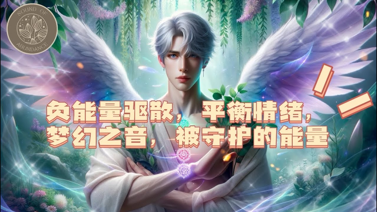 负能量驱散，平衡情绪；梦幻之音，被守护的能量