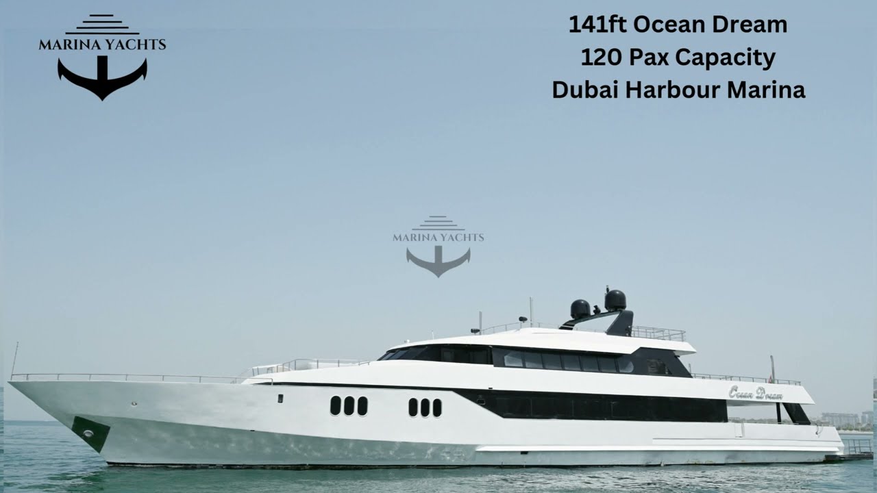 141ft Ocean Dream (Walkaround) - Marina Yachts Rentals