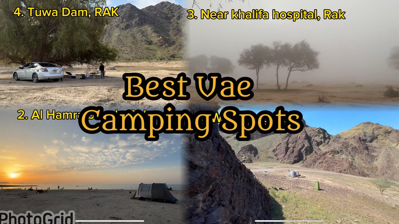 Best camping places in Uae | #uaecamping  #beachcamping #fypviralシ