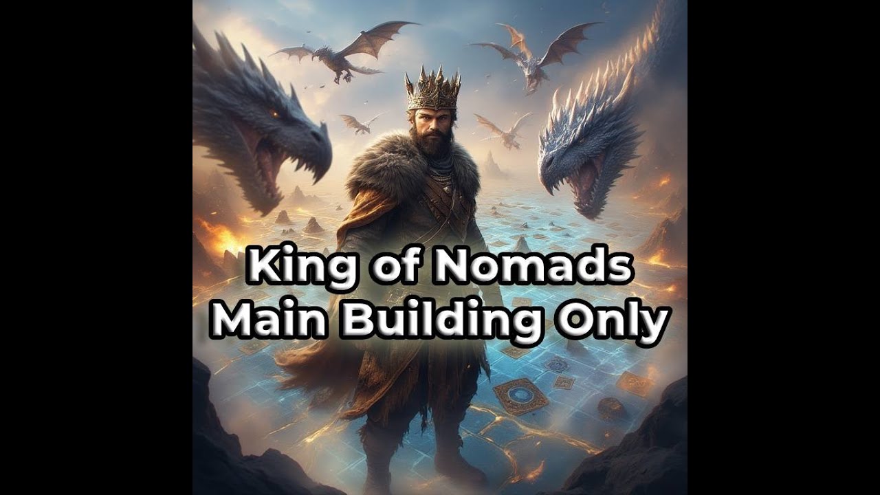 9 Kings – King of Nomads | Main Building Only Run (King Difficulty) | No Units No Towers